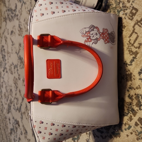 Loungefly Minnie Mouse Satchel - Picture 2 of 11